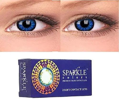 Optify Sparkle True Sapphire Color Quarterly Contact lenses - Lensexpert