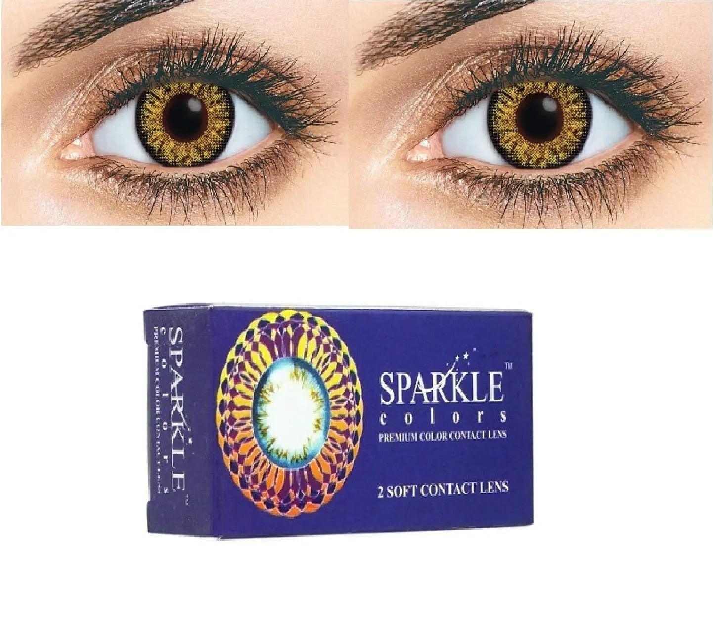 Optify Sparkle True Sapphire Color Quarterly Contact lenses - Lensexpert