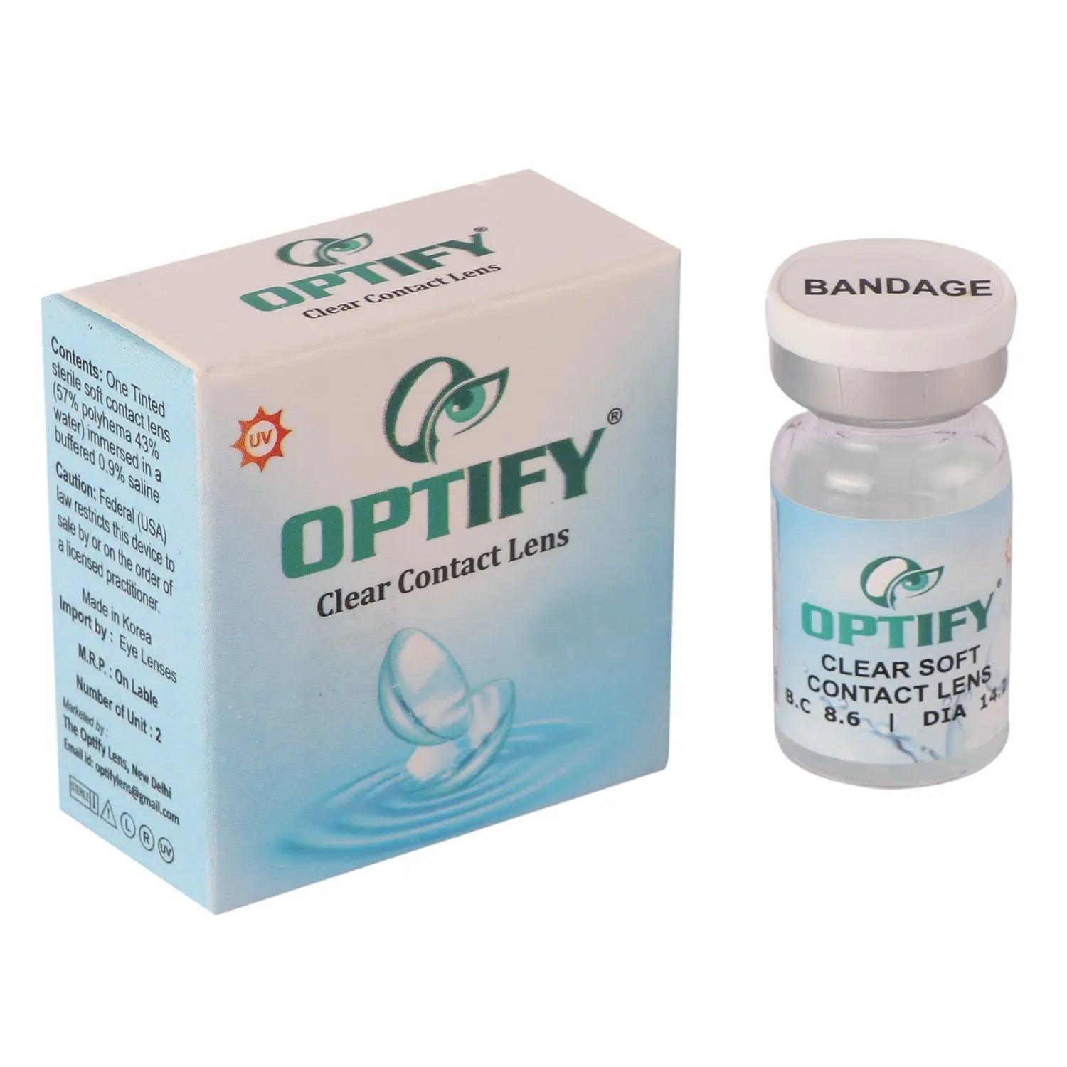 Optify Yearly Bandage Contact lenses(Pack of 2) - Lensexpert