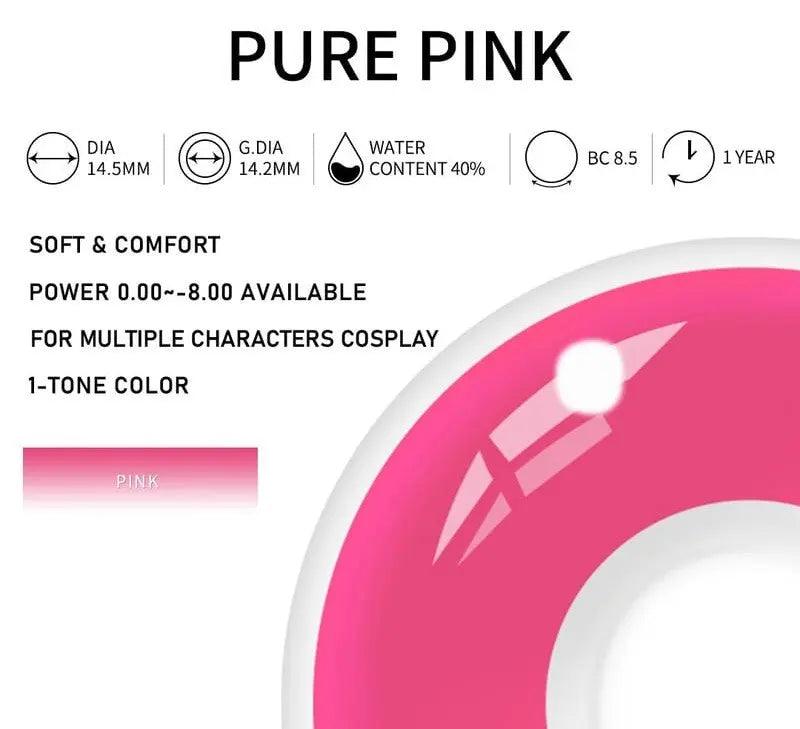 Pure Pink | 1 Year - Lensexpert