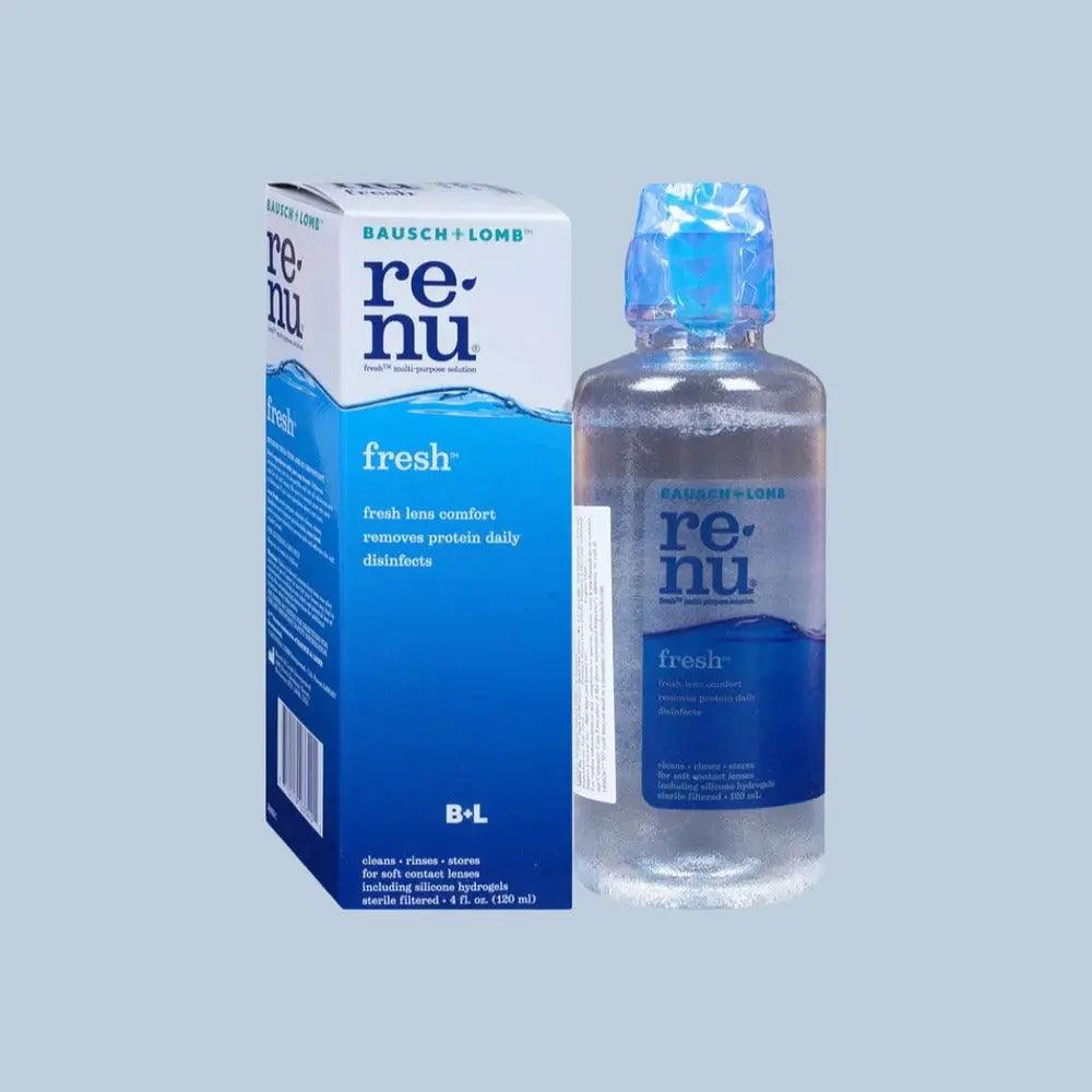 RENU FRESH CONTACT LENS SOLUTION 120 ML - Lensexpert