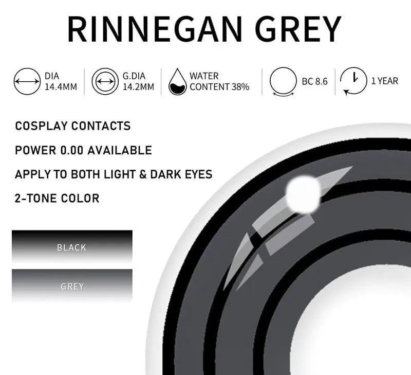 Rinnegan Grey Style | 1 Year - Lensexpert