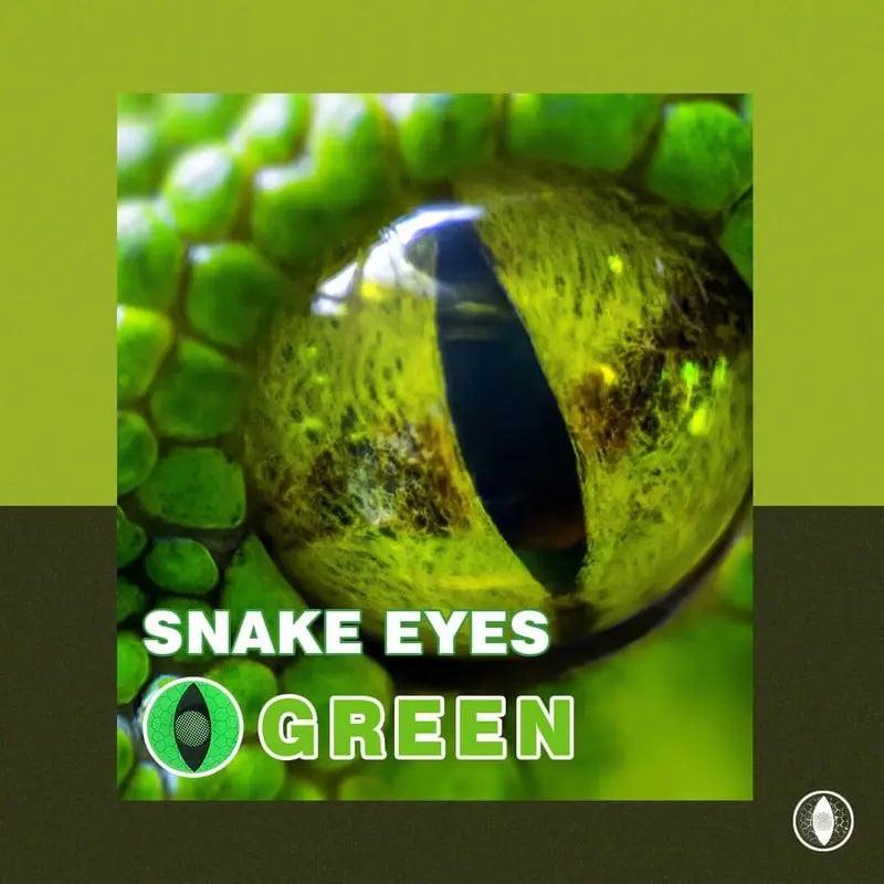 Snake Eye Green | 1 Year - Lensexpert