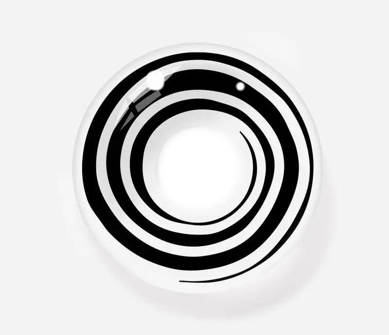 Swirl Black | 1 Year - Lensexpert