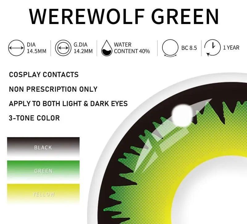 Werewolf Green | 1 Year - Lensexpert