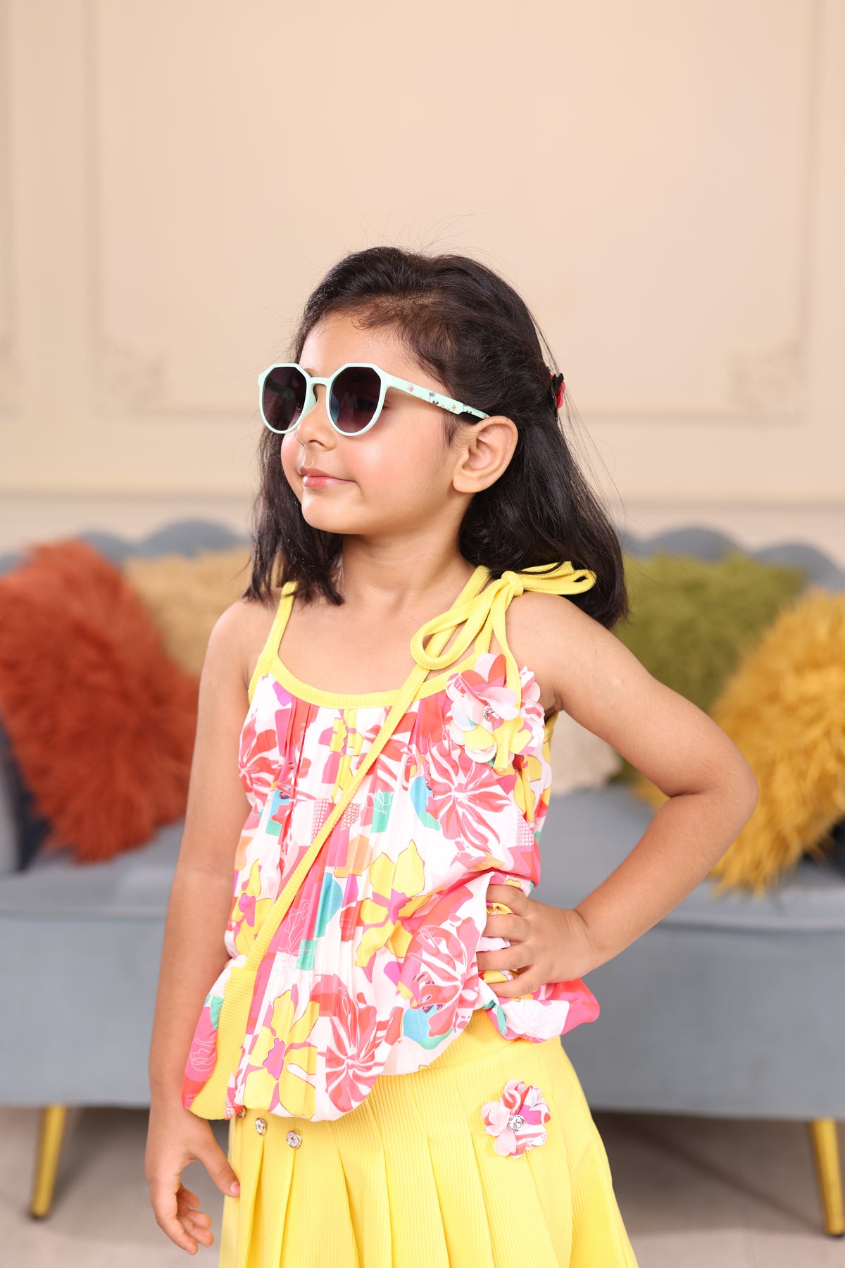 Sunglasses for Kids - Girls & Boys Mix Colors