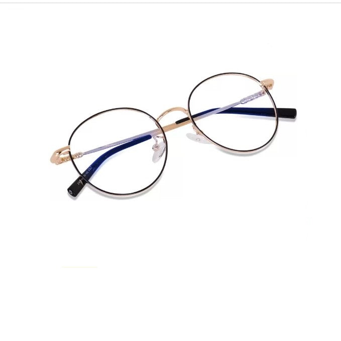 LENSEXPERT METAL ROUND BLUECUT COMPUTER GLASSES - Lensexpert