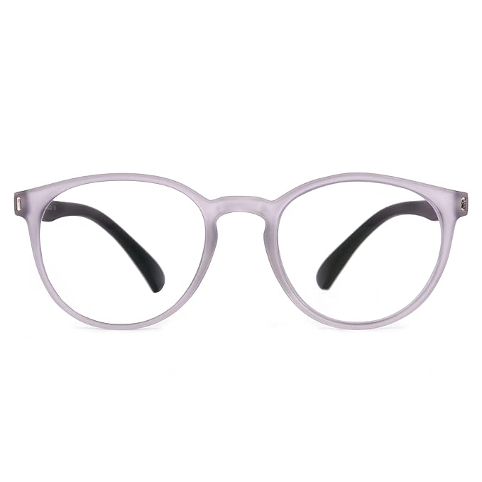 LENSEXPERT OVAL COMPUTER GLASSES 0 POWER FOR MEN AND WOMEN - Lensexpert