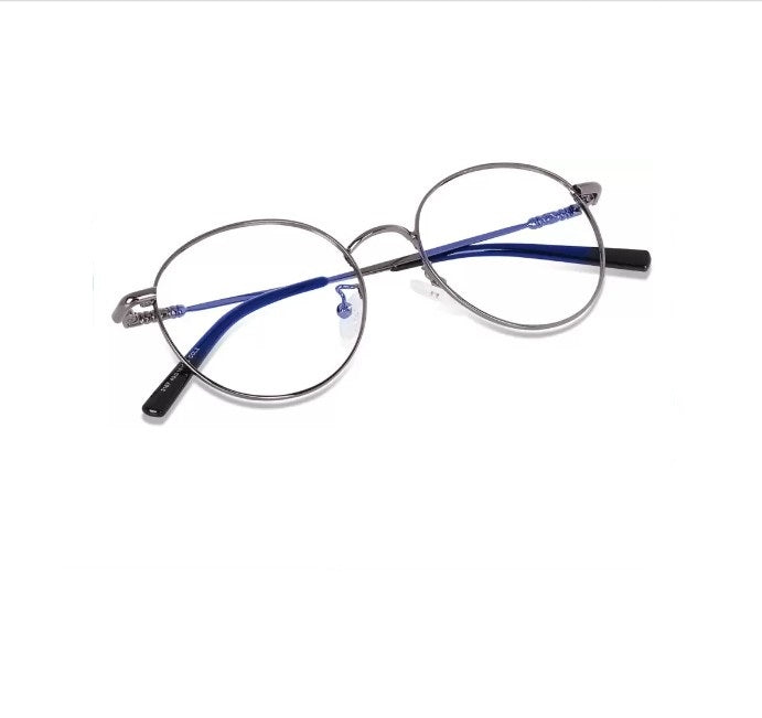 LENSEXPERT METAL ROUND BLUECUT COMPUTER GLASSES - Lensexpert