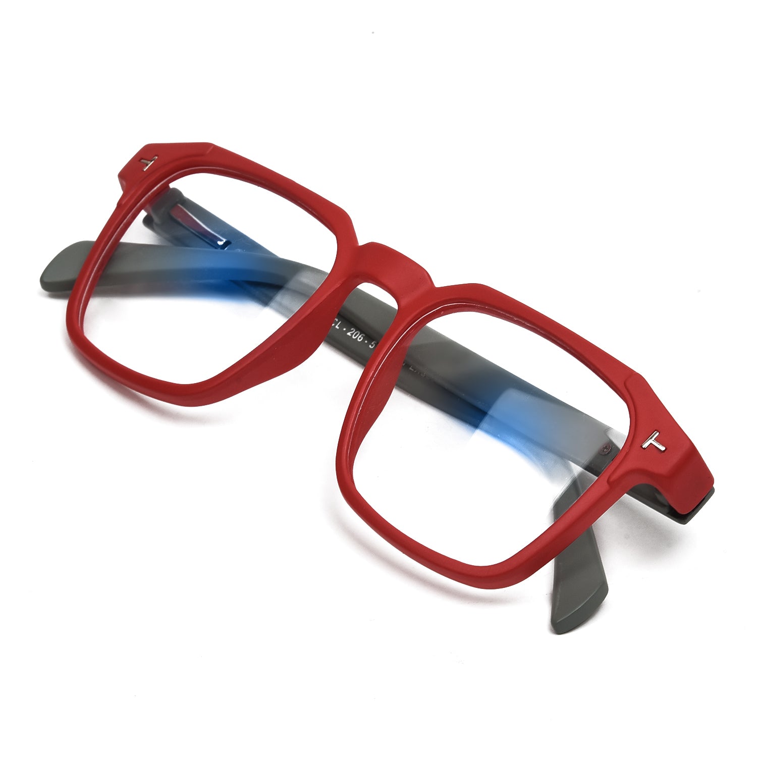 Lens Expert Square Blue Blocking Blue Light Computer Glasses Unisex Size 52