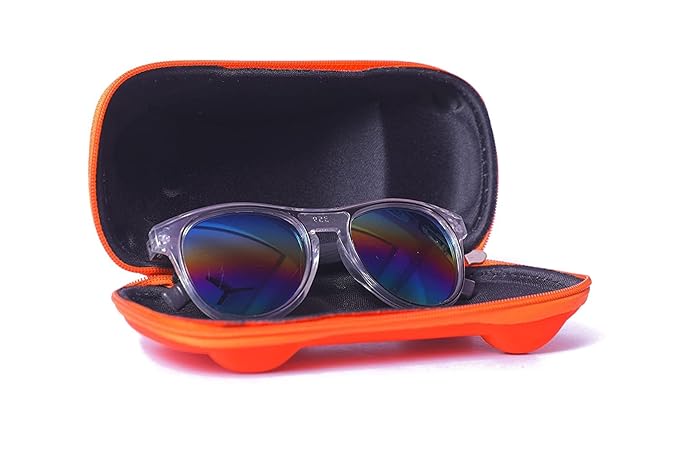 Lensexpert UV Rays Protective Full Frame Sunglasses For Kids With Car Case (Pack of 1)