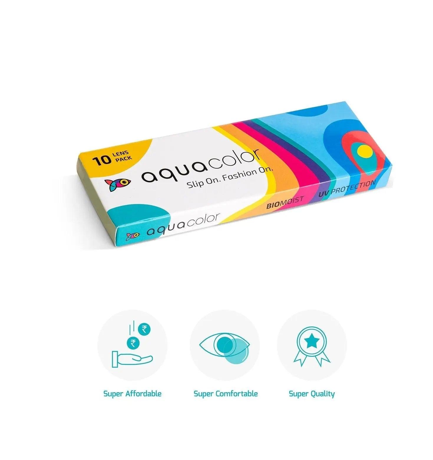 Aquacolor Daily Plano - 10LP - Lensexpert