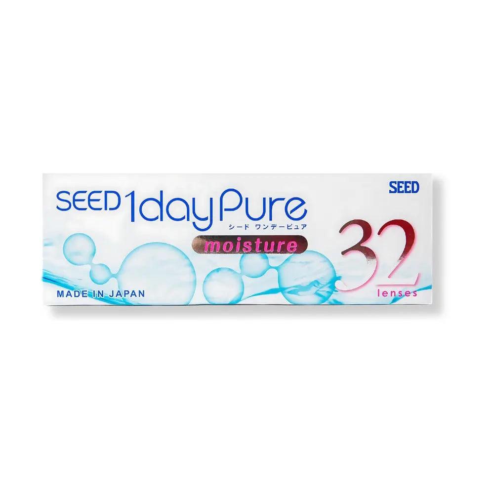 SEED 1-DAY PURE SPHRICALS (32 LENS/BOX) - Lensexpert