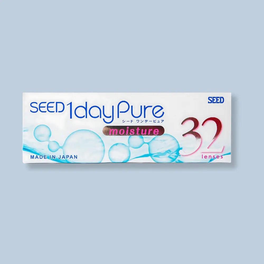 SEED 1-DAY PURE SPHRICALS (32 LENS/BOX) - Lensexpert