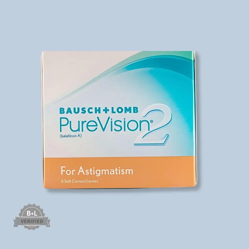 BAUSCH & LOMB PUREVISION 2 ASTIGMATISM (6 LENSES/BOX) - Lensexpert