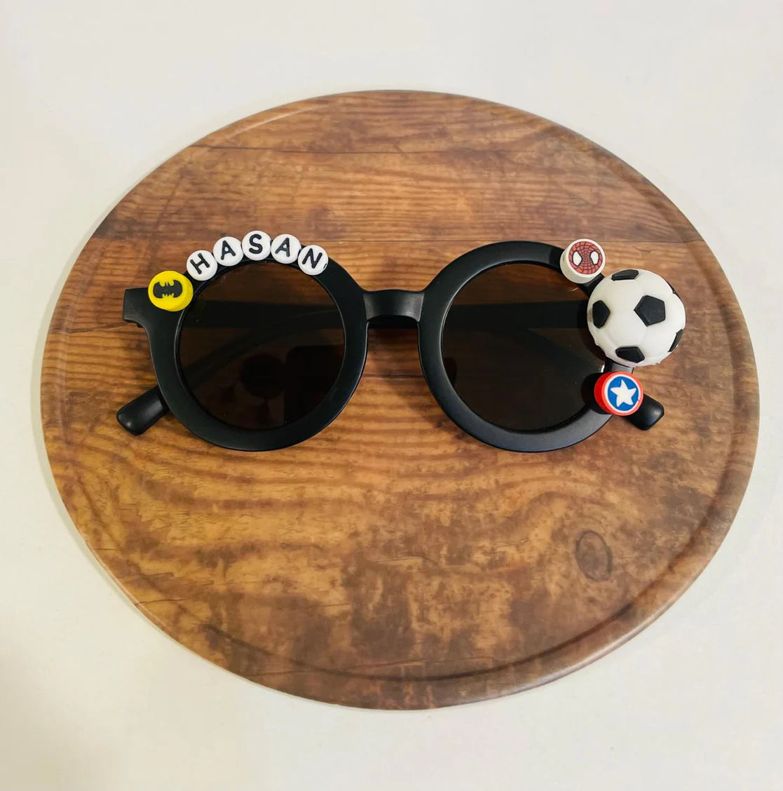 Customized Sunglasses for Kids with name round shape - Girls & Boys Vibrant Colors