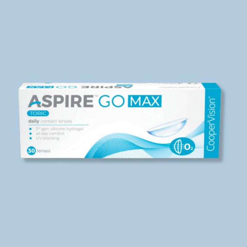 Cooper Vision Aspire Go Max 1 Day Toric (30 lensbox)