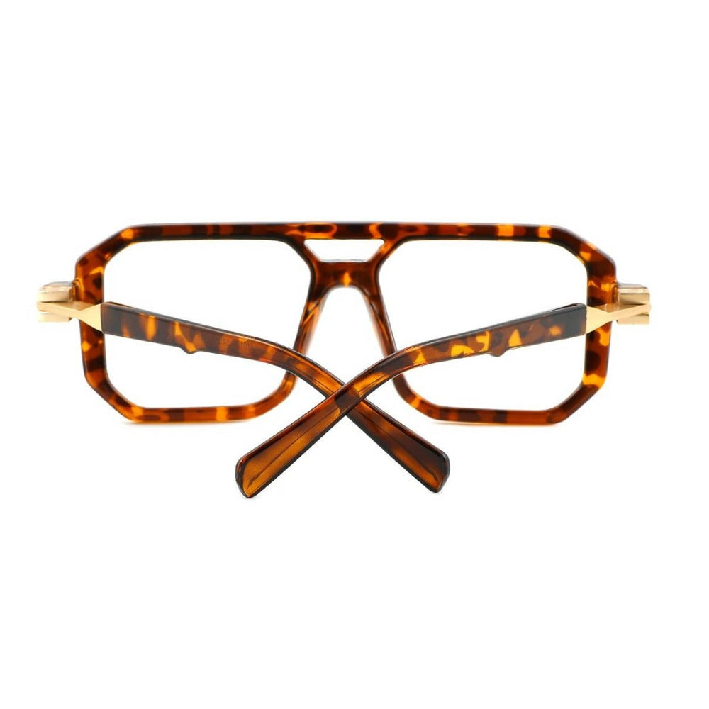 Lens Expert  Retro Classic Frame Computer Glasses - LEOPARD