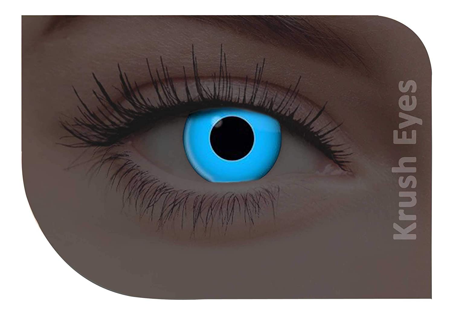 GLOW BLUE WEEKLY HELLOWEEN CONTACT LENSES - Lensexpert