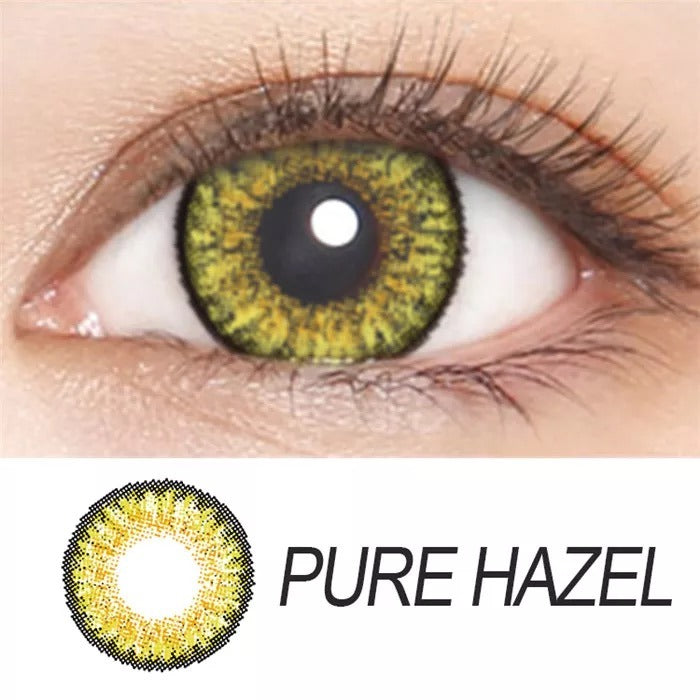 OPTIFY PURE HAZEL MONTHLY COLOR CONTACT LENSES (PACK OF 1) - Lensexpert