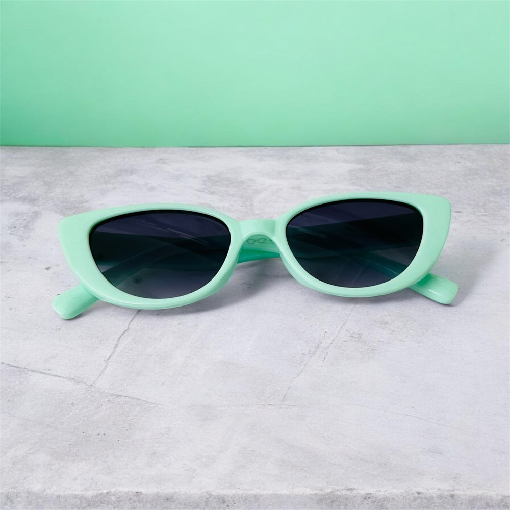 Sunglasses for Girls - Cateye Mix Colors (With Car Case)