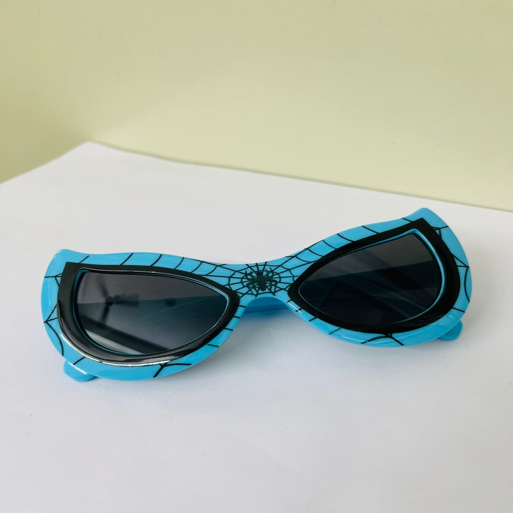 Sunglasses for Kids Spider Look - Girls & Boys Mix Colors