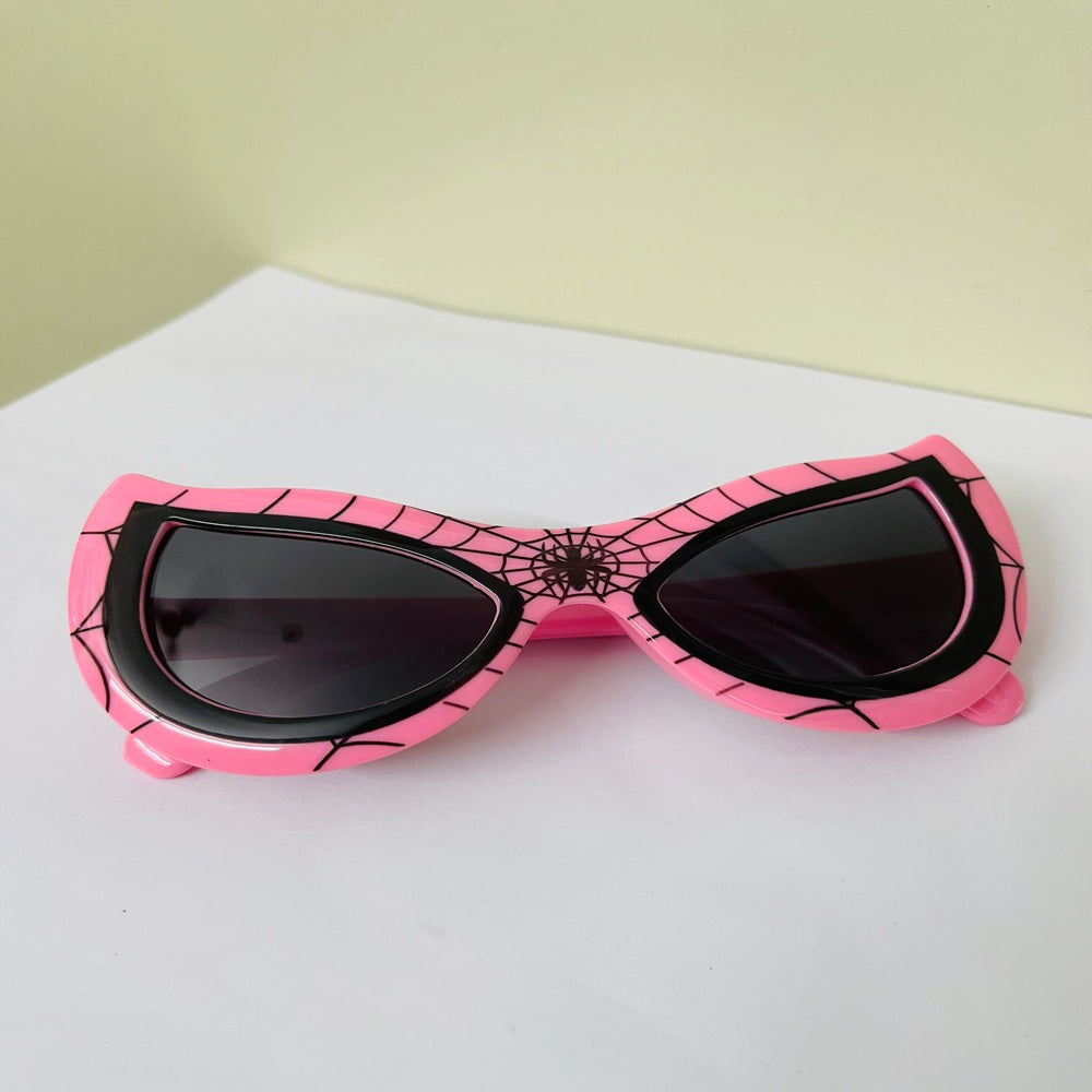 Sunglasses for Kids Spider Look - Girls & Boys Mix Colors