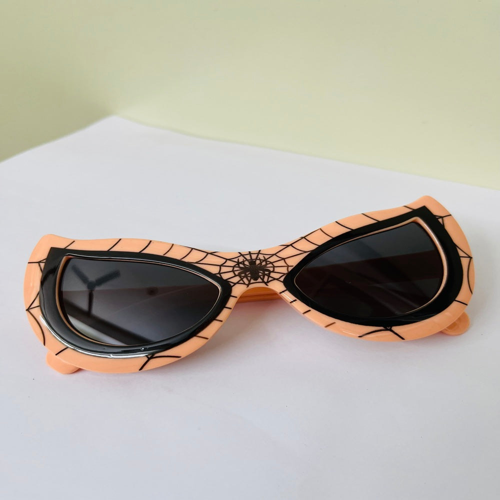 Sunglasses for Kids Spider Look - Girls & Boys Mix Colors