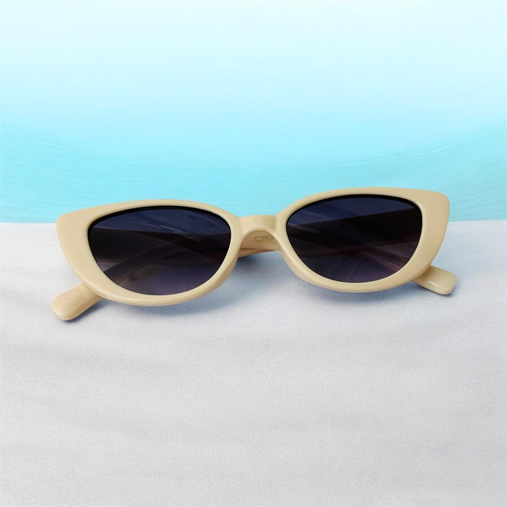 Sunglasses for Girls - Cateye Mix Colors (With Car Case)