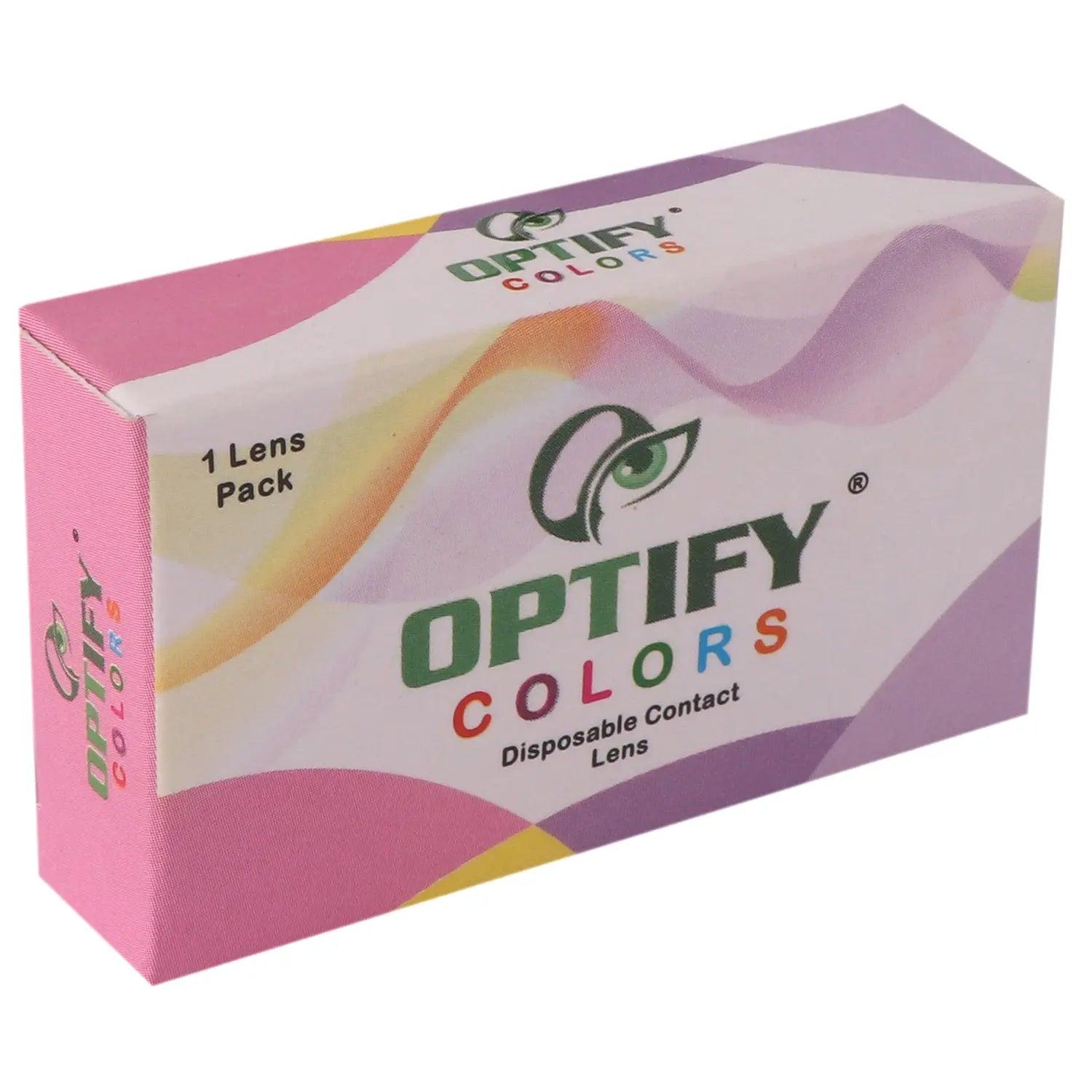 OPTIFY MONTHLY COLOR CONTACT LENSES (PACK OF 1) - Lensexpert