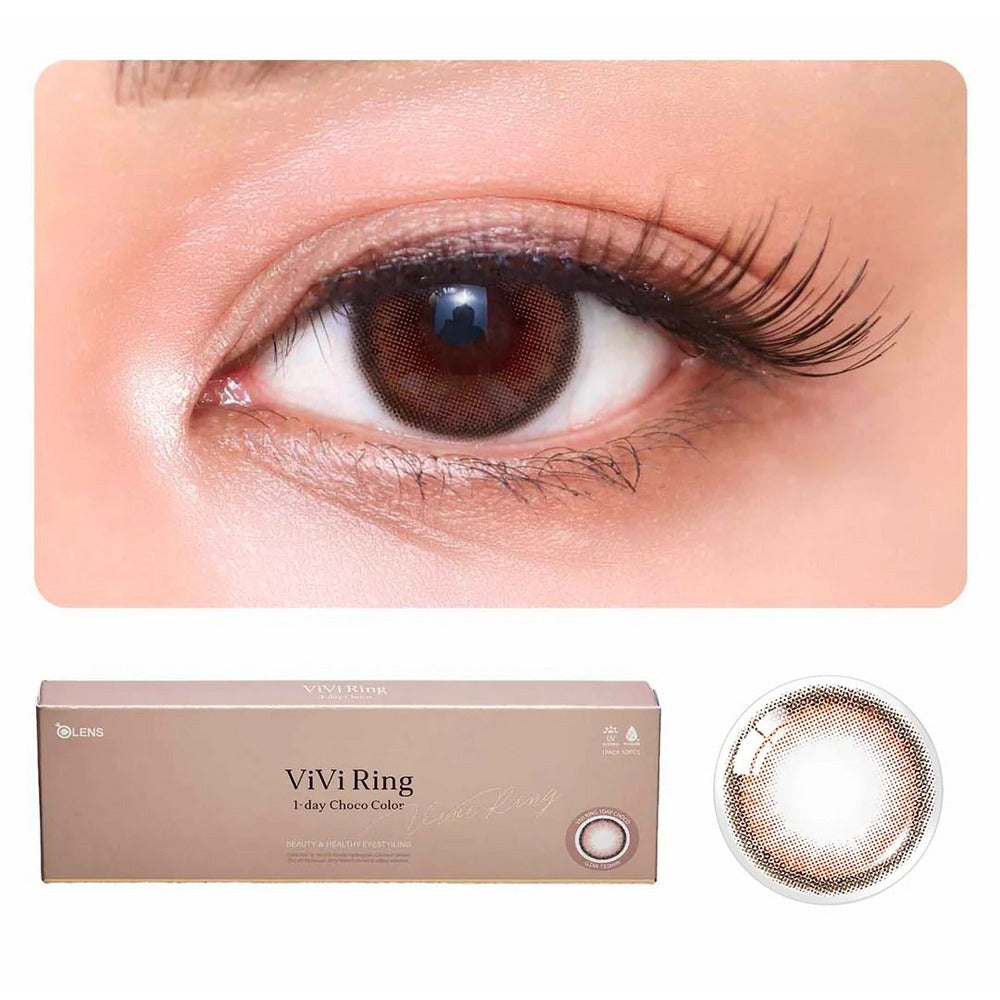 OLENS Viviring Choco One Day (10 Lens/Box) - Lensexpert