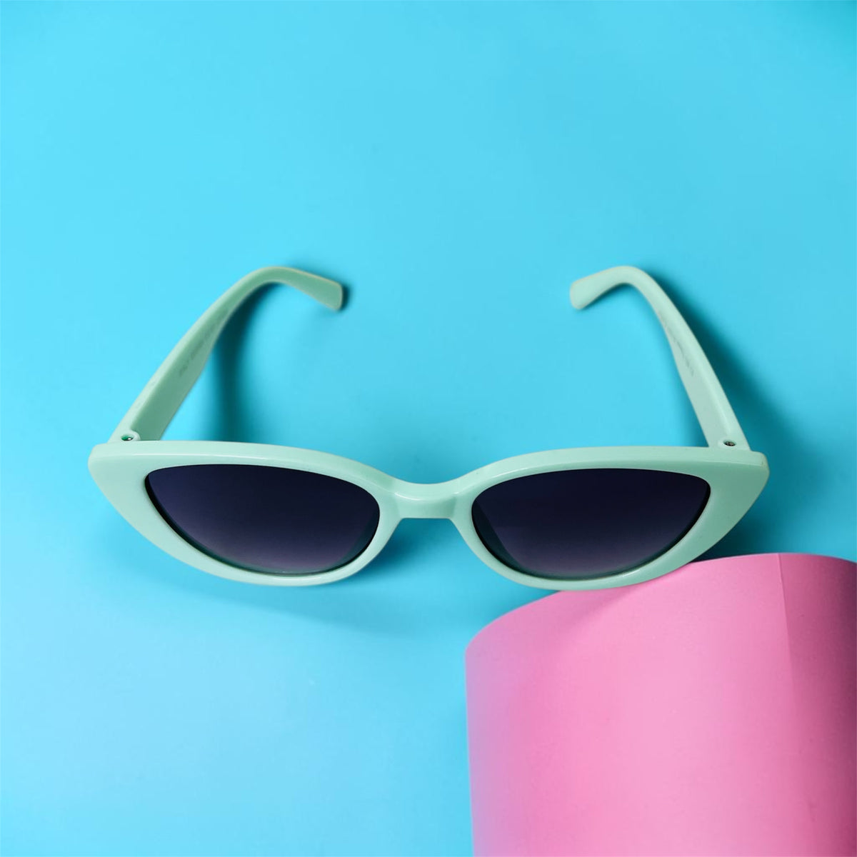 Sunglasses for Girls - Cateye Mix Colors (With Car Case)