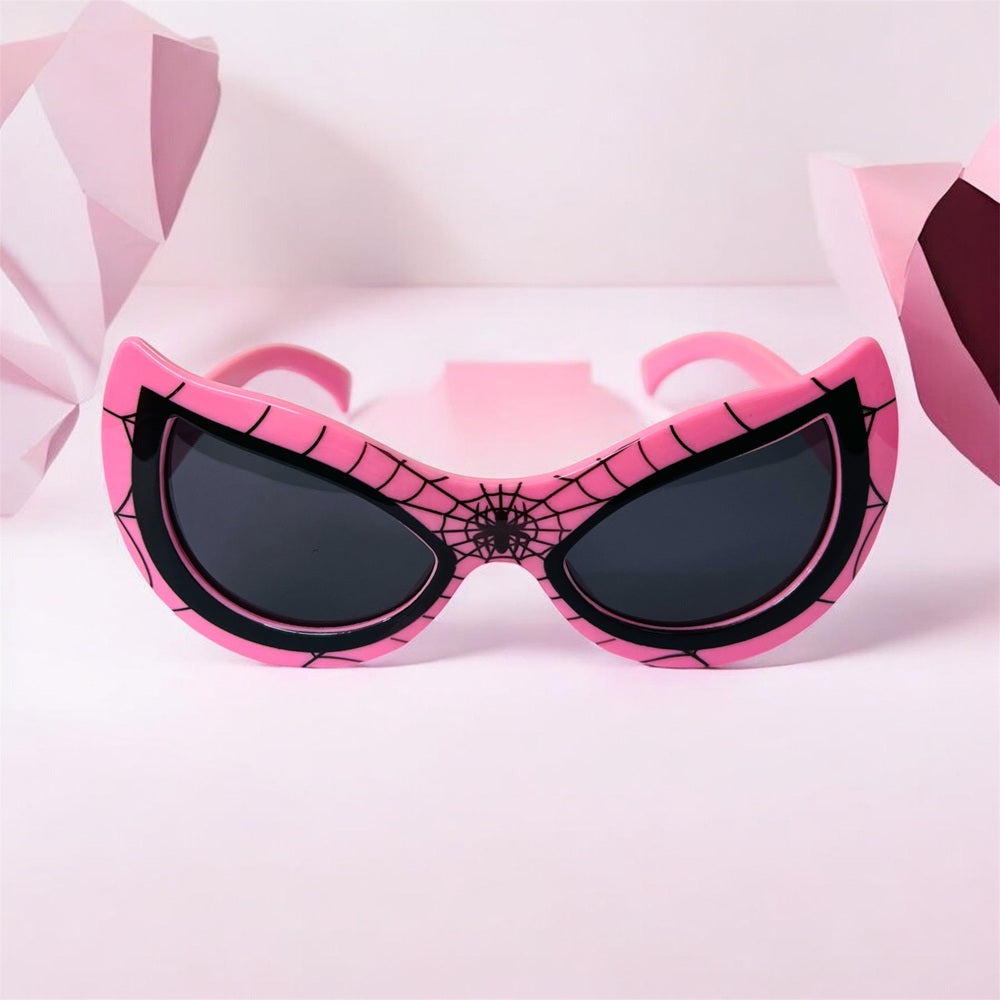 Sunglasses for Kids Spider Look - Girls & Boys Mix Colors