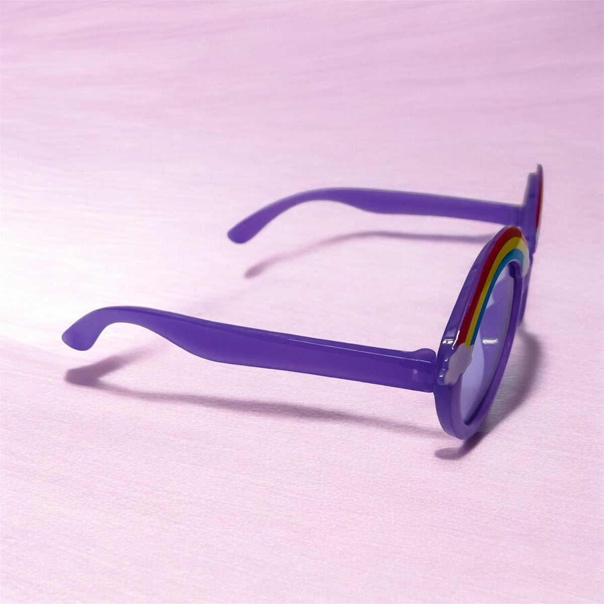 Sunglasses for Kids round shape - Girls & Boys Mix Colors (Rainbow on top)