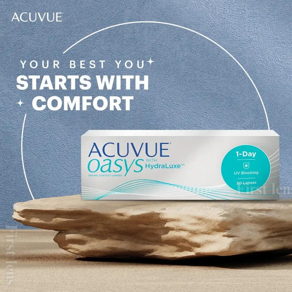 ACUVUE OASYS 1 DAY WITH HYDRALUXE TECHNOLOGY (30 LENS/BOX) - Lensexpert