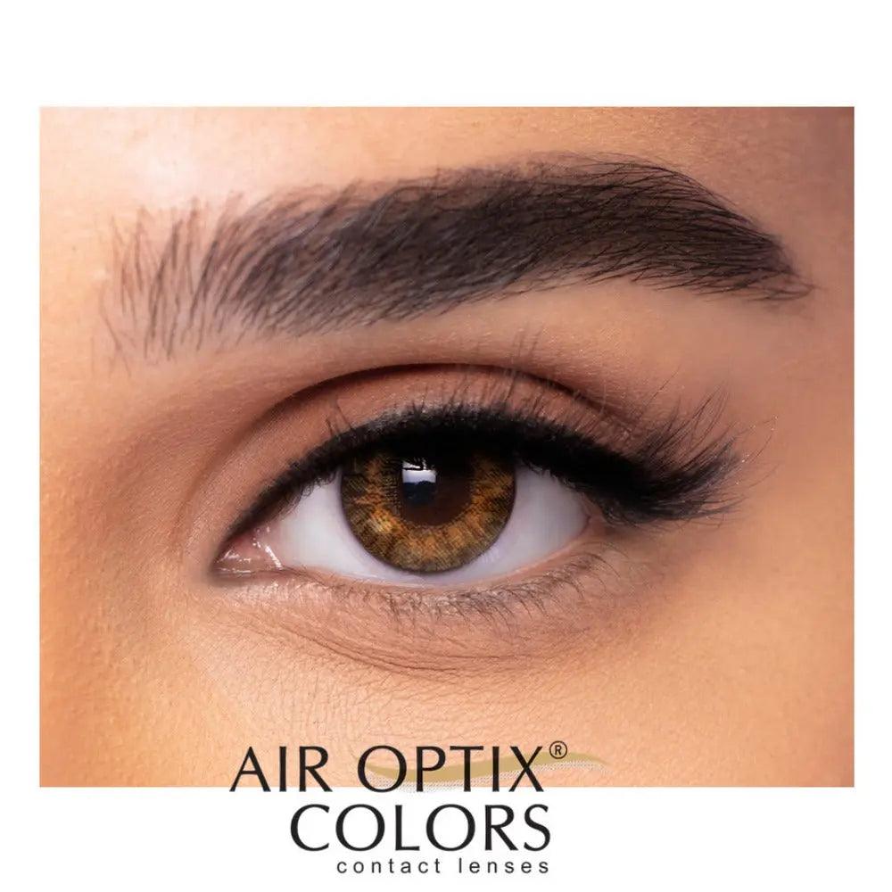 ALCON AIR OPTIX COLOR (2 LENS/BOX) - PURE HAZEL - Lensexpert