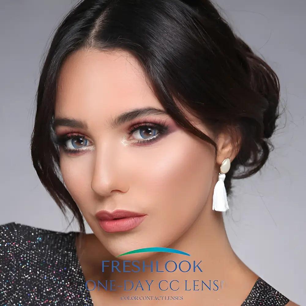 ALCON FRESHLOOK CC ALLURE BLUE COLOR ONE DAY (10 LENS/BOX) - Lensexpert