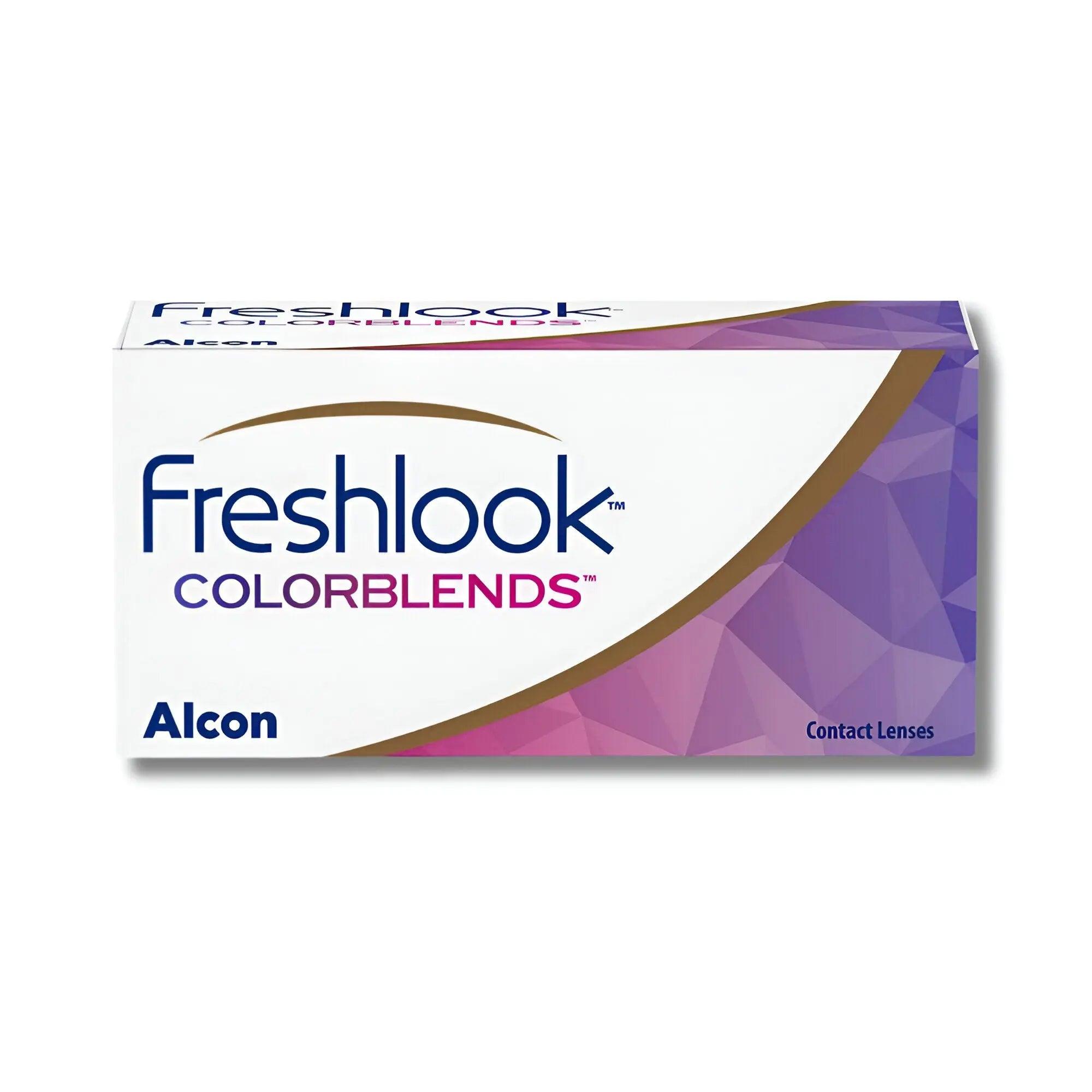 ALCON FRESHLOOK COLORBLENDS AMETHYST COLOR LENSES (2 LENS PER BOX) The Optify Lens 