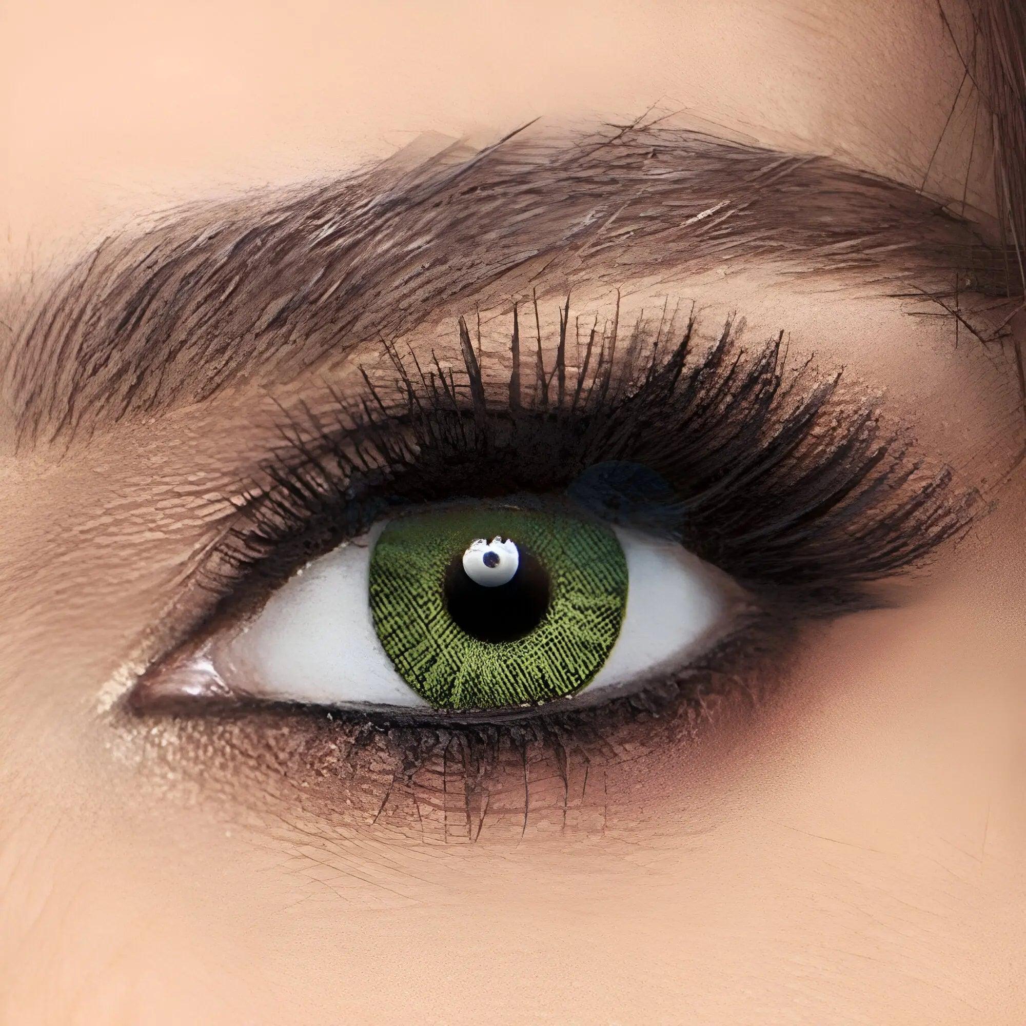 ALCON FRESHLOOK COLORBLENDS GEMSTONE GREEN COLOR LENSES (2 LENS PER BOX) - Lensexpert