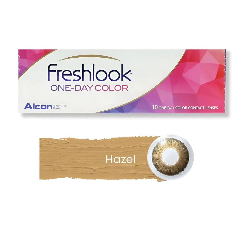 ALCON FRESHLOOK PURE HAZEL ONEDAY COLOR LENSES (10 LENSES/BOX) Lensexpert 