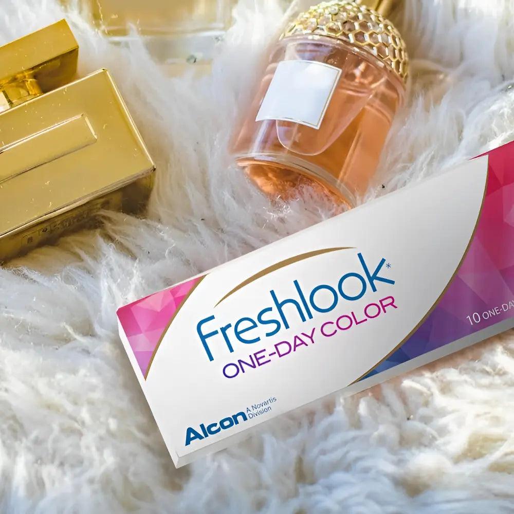 ALCON FRESHLOOK PURE HAZEL ONEDAY COLOR LENSES (10 LENSES/BOX) Lensexpert 