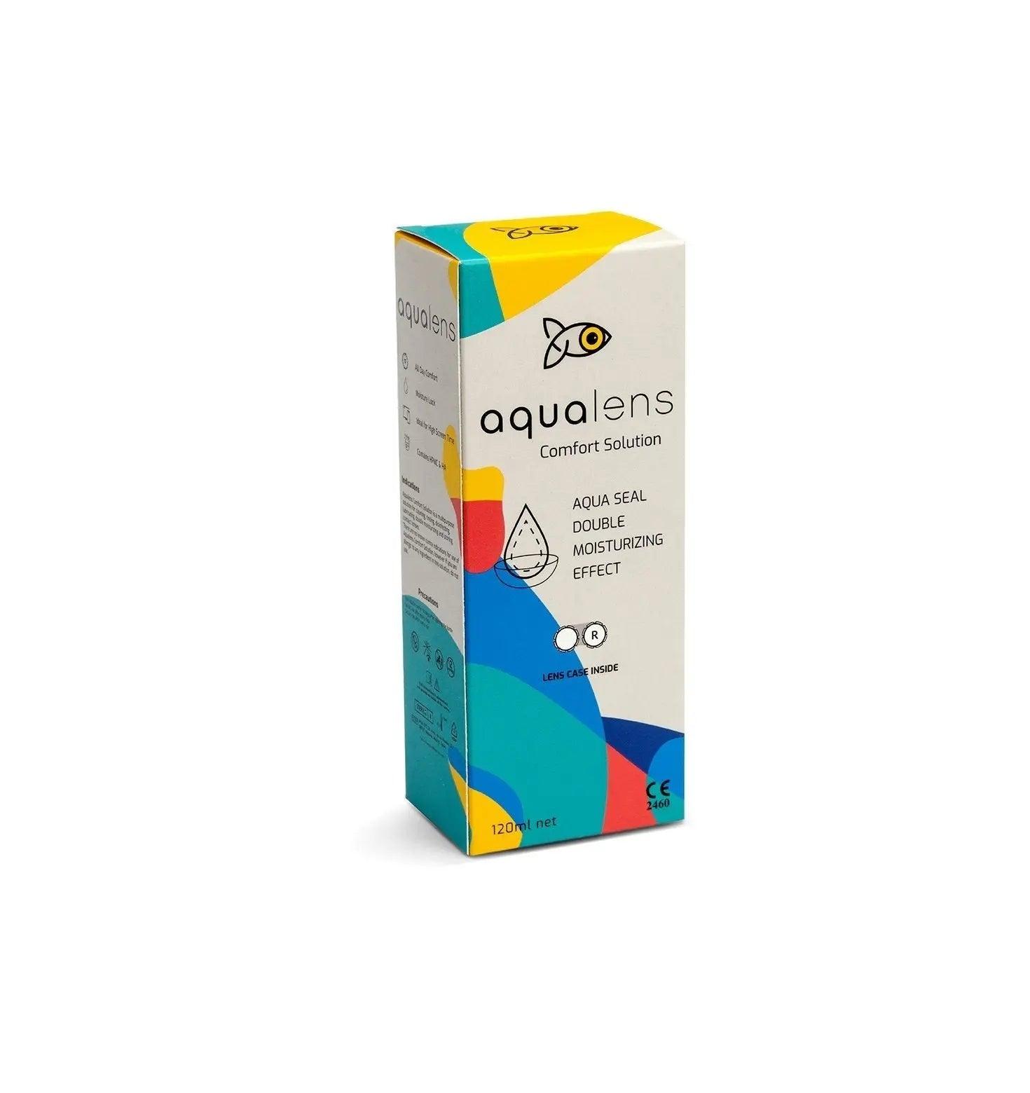 Aqualens Contact Lens Solution 120 ML - Lensexpert