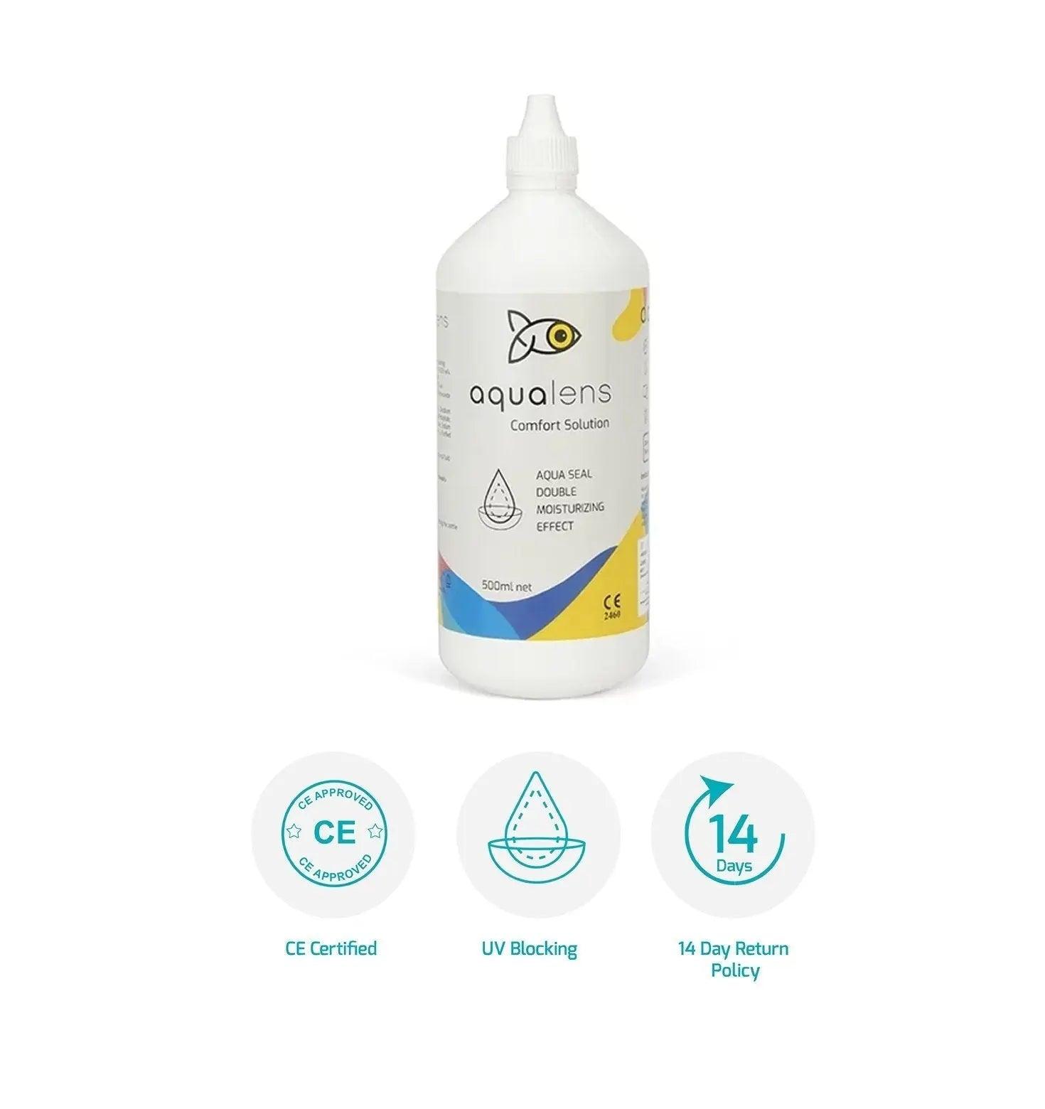 Aqualens Contact Lens Solution 500 ML - Lensexpert