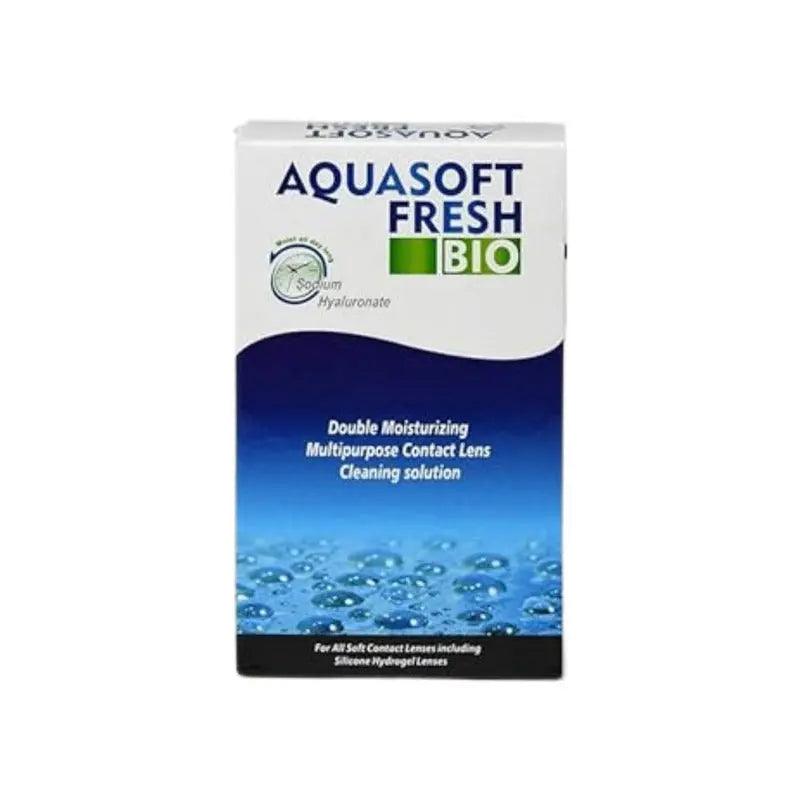 AQUASOFT FRESH BIO CONTACT LENS SOLUTION 60ML - Lensexpert