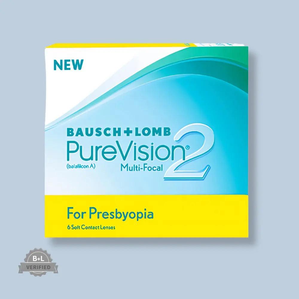 BAUSCH & LOMB PUREVISION2 MULTIFOCAL (6 LENS/BOX) - Lensexpert