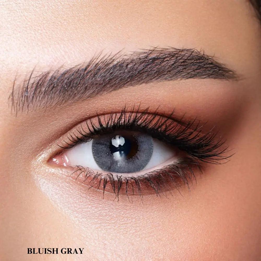 BELLA ONE DAY COLLECTION COLOR CONTACT LENS – BLUISH GRAY (10 LENS/BOX) - Lensexpert