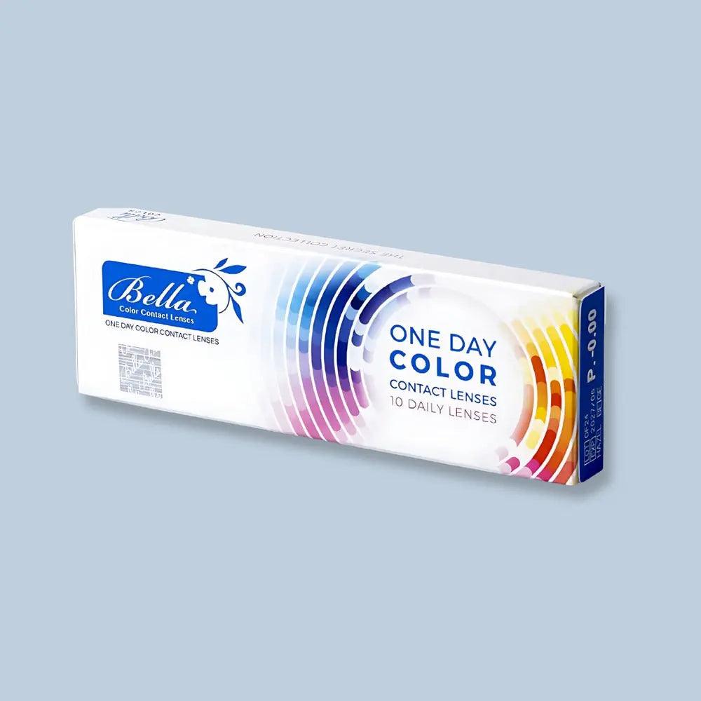 BELLA ONE DAY COLLECTION COLOR CONTACT LENS – BLUISH GRAY (10 LENS/BOX) - Lensexpert