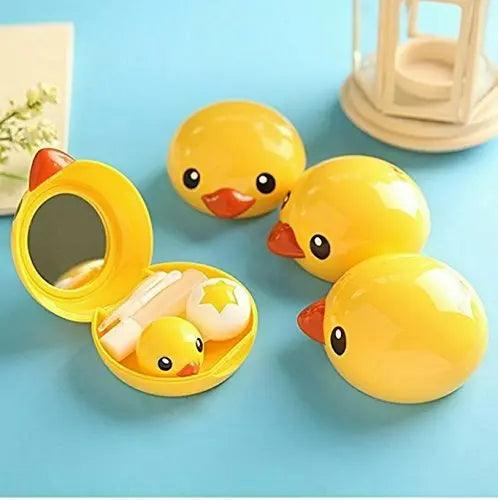 Contact Cute Duck Lens Case(Yellow) - Lensexpert