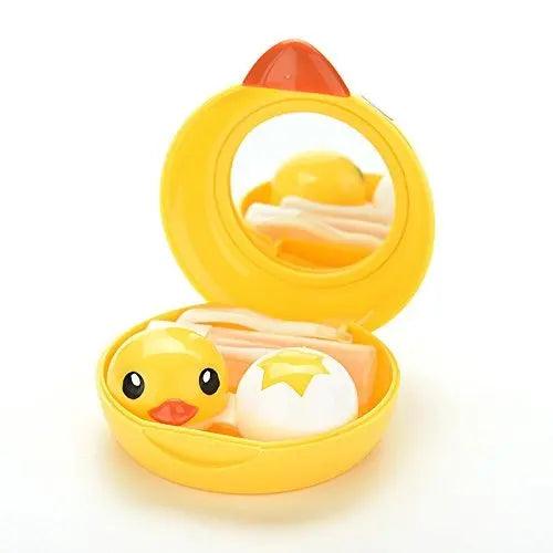 Contact Cute Duck Lens Case(Yellow) - Lensexpert