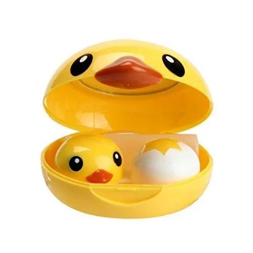 Contact Cute Duck Lens Case(Yellow) - Lensexpert